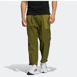 Men's Adidas Wj Wv Wide Pnt Martial Arts Series Adjustable Belt Sports Pants